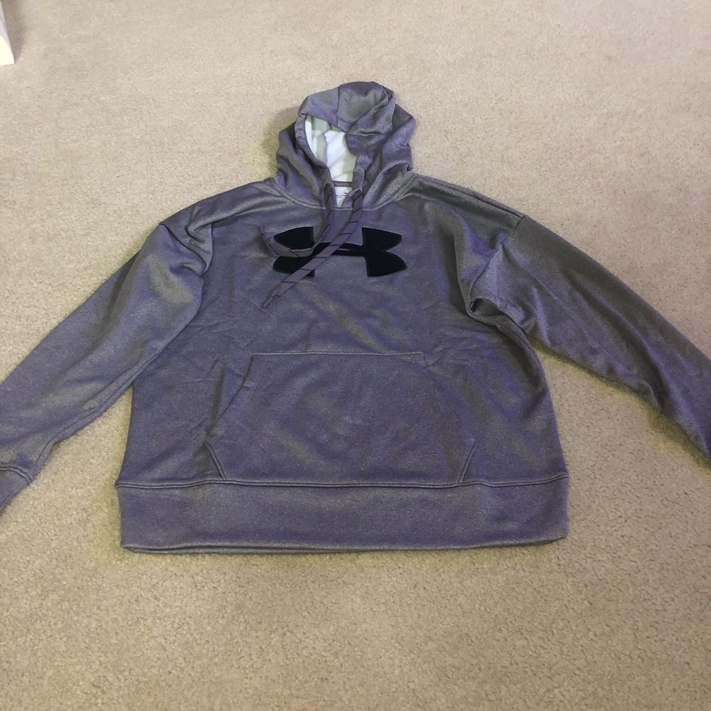 New Under Armour purple/grey sweatshirt